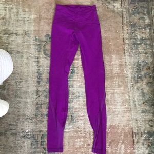 Lululemon purple leggings
